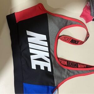 Nike Multicolor Sports Bra with Logo